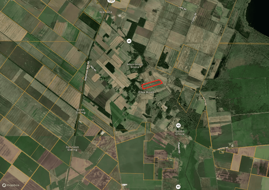 47± Acres Farmland with Road Frontage for Sale